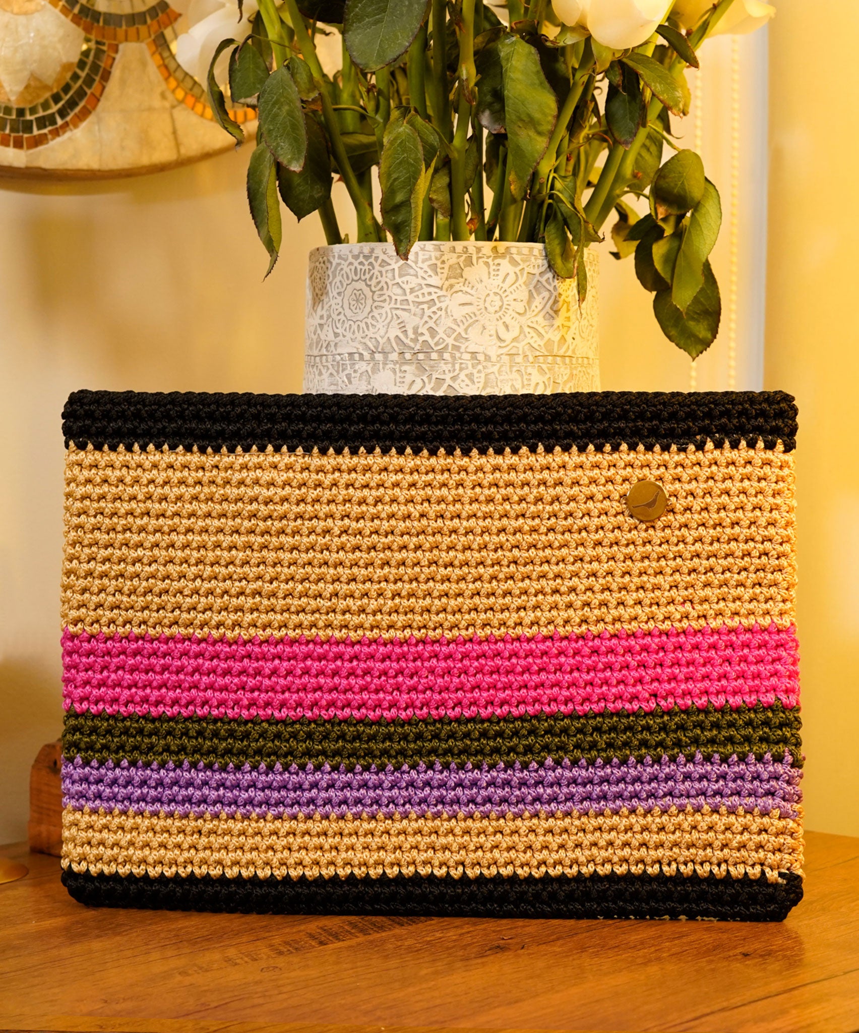 CLUTCH & FUNDA PARA IPAD MÓNICA