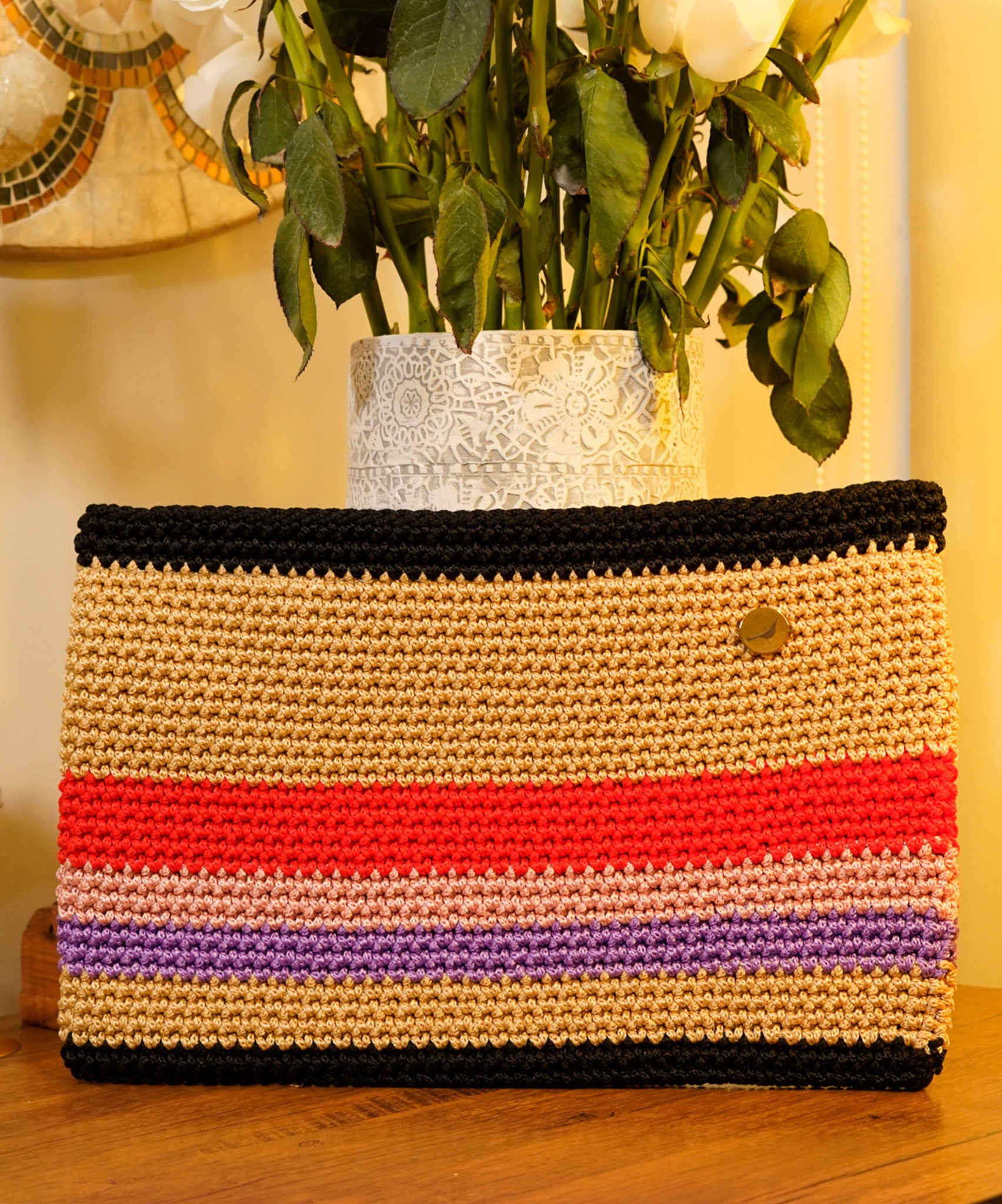 CLUTCH & FUNDA PARA IPAD MÓNICA